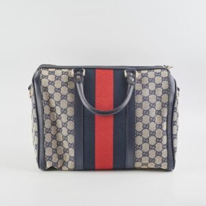 Gucci Boston GG Canvas Bag | AlmaBagz