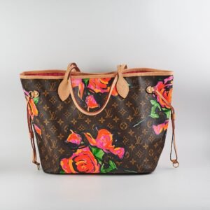 Louis Vuitton Neverfull Rose Monogram MM Tote | AlmaBagz