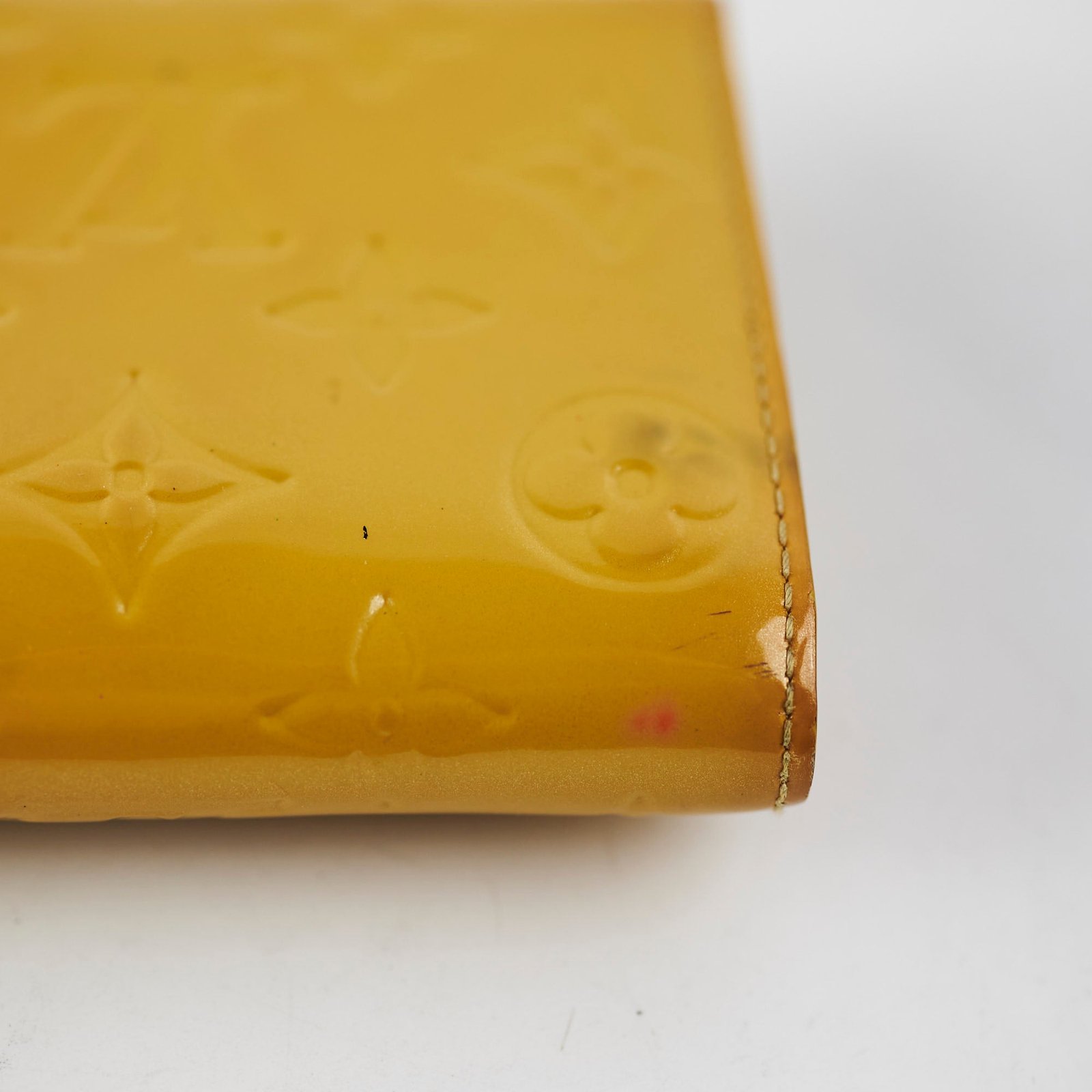 Louis Vuitton Sarah Wallet Yellow | AlmaBagz - Image 14