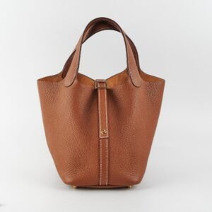 Hermes Picotin 18 Gold Clemence - U Stamp | AlmaBagz