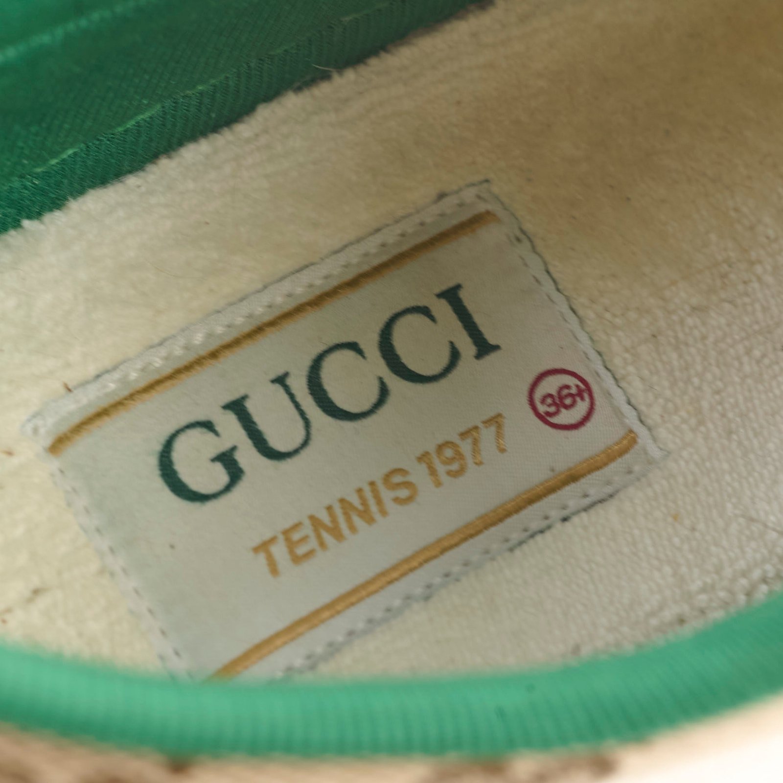 Gucci 1977 Mini GG Sneakers Size 36 | AlmaBagz - Image 6
