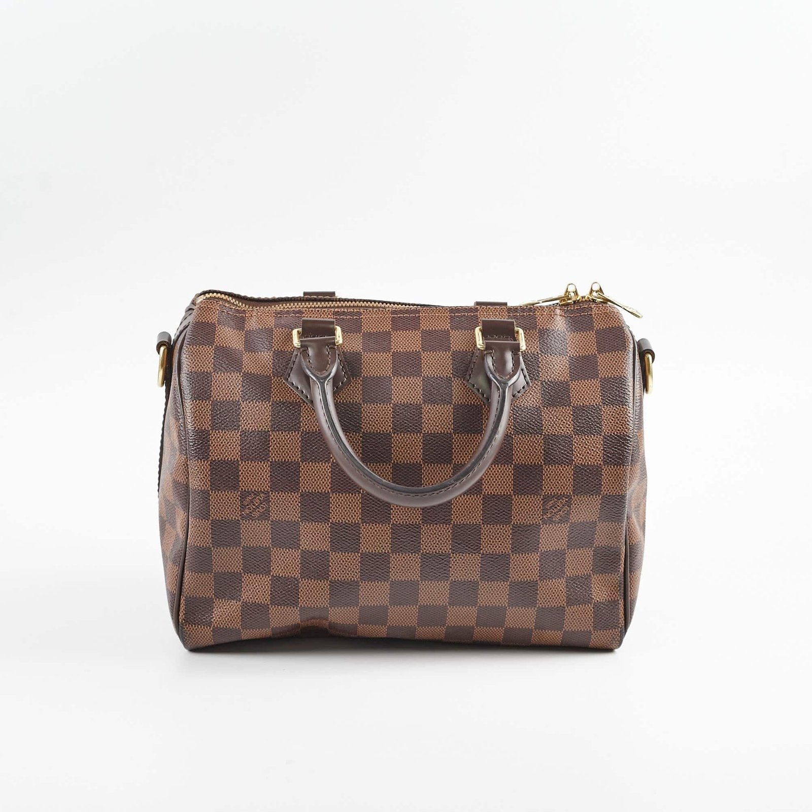 Louis Vuitton Speedy 25 Bandoulliere Damier Ebene | AlmaBagz