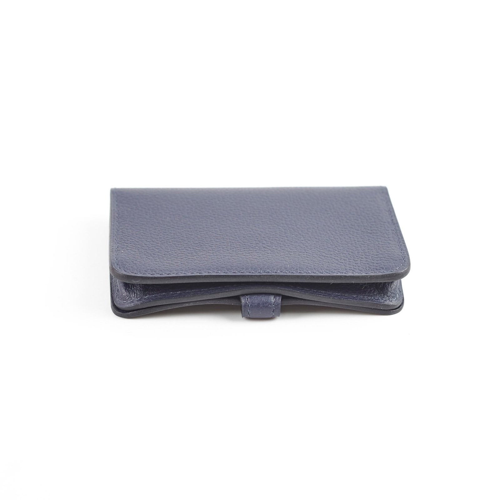 Hermes Dogon Card Holder Evercolor 27 Blue Nuit 2021 | AlmaBagz