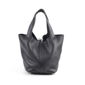 Hermes Picotin 22 Lock Bag Noir A Stamp | AlmaBagz