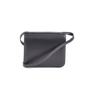 Hermes Constance Limited Edition 18 Noir Optique Veau Monsieur Enamel Hardware C stamp | AlmaBagz