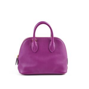 Hermes Mini Bolide 1923 Evercolor Anemone Y Stamp | AlmaBagz