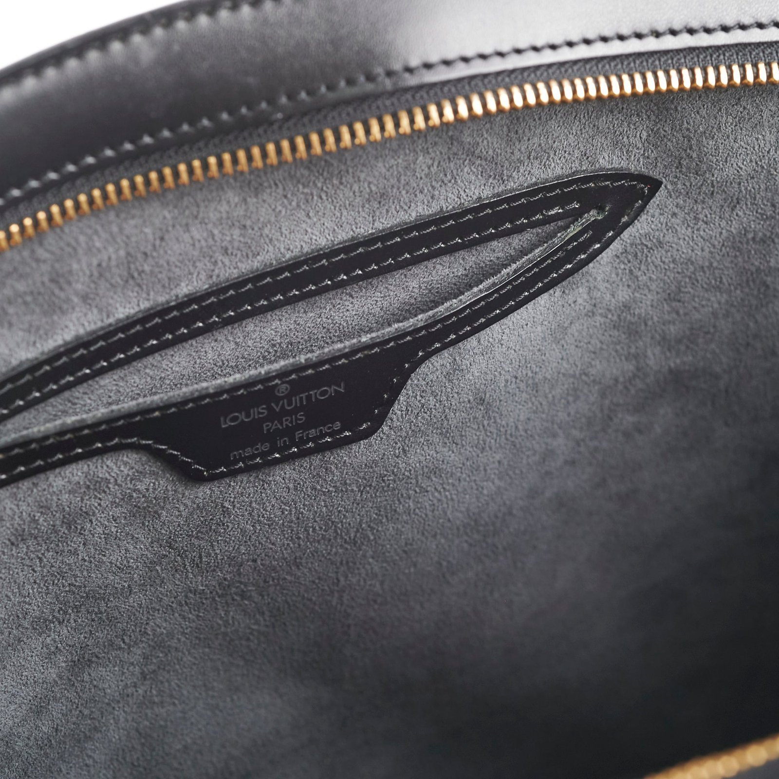 Louis Vuitton Saint Jacques Epi Black Bag | AlmaBagz - Image 5