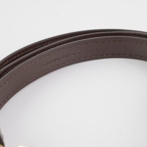 Louis Vuitton 16MM Epi Ebene Adjustable Shoulder Strap | AlmaBagz