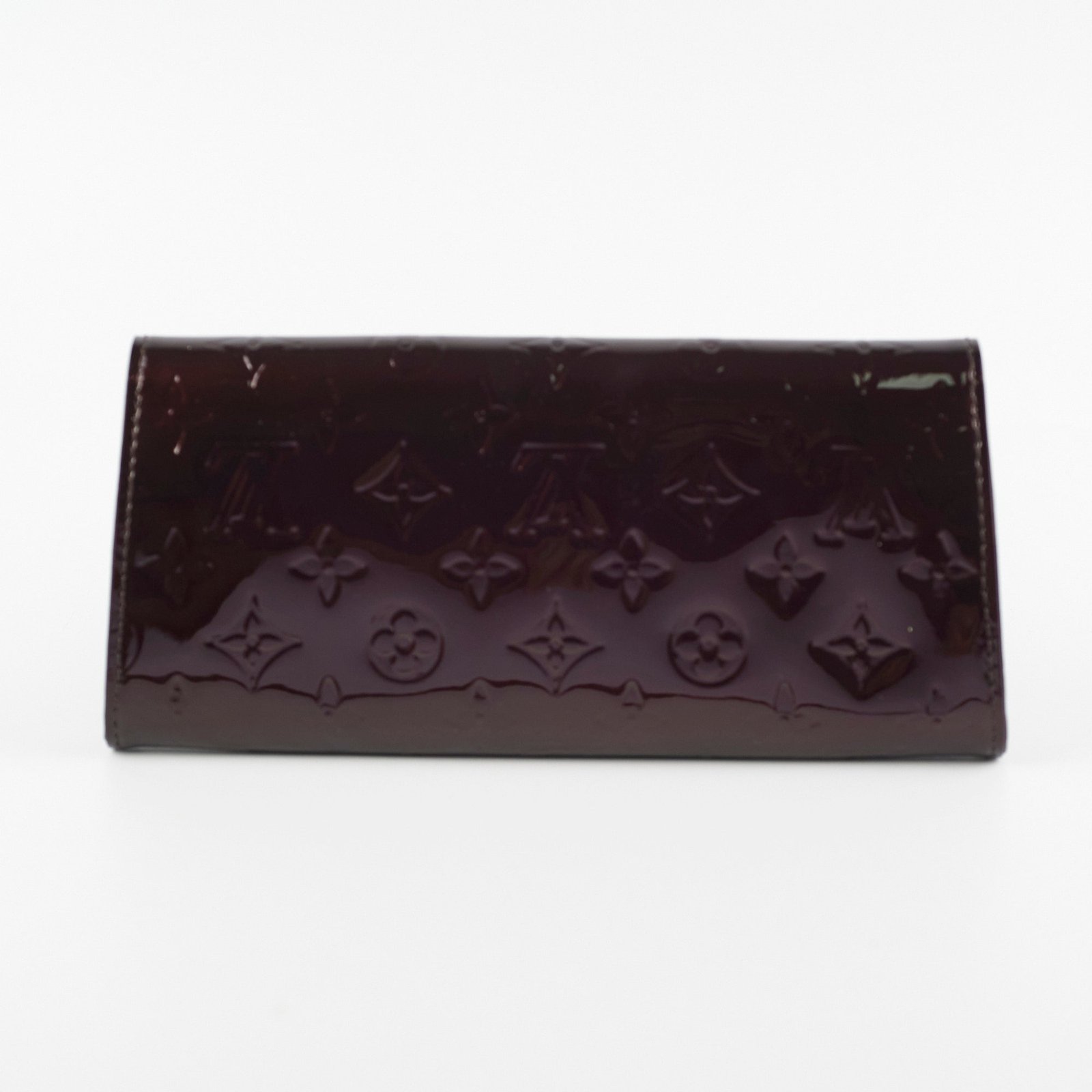 Louis Vuitton Amarante Vernis Wallet On Chain | AlmaBagz