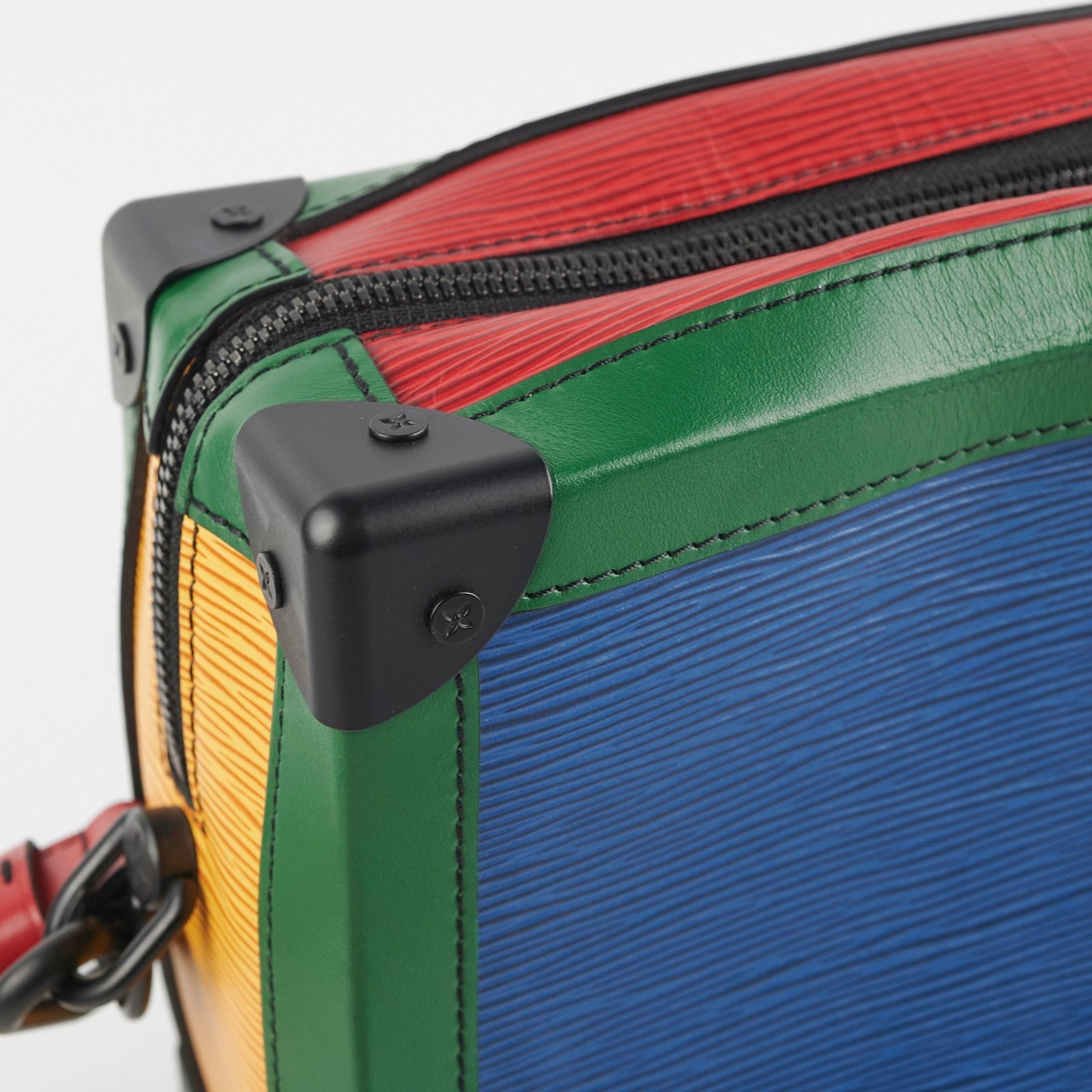 Louis Vuitton Soft Trunk Colour-Block Epi Leather | AlmaBagz - Image 10