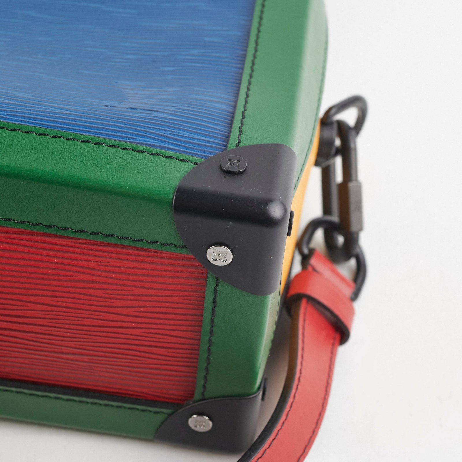 Louis Vuitton Soft Trunk Colour-Block Epi Leather | AlmaBagz - Image 8