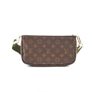 Louis Vuitton Multi Pochette Khaki Monogram | AlmaBagz