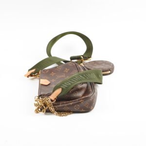 Louis Vuitton Multi Pochette Khaki Monogram | AlmaBagz
