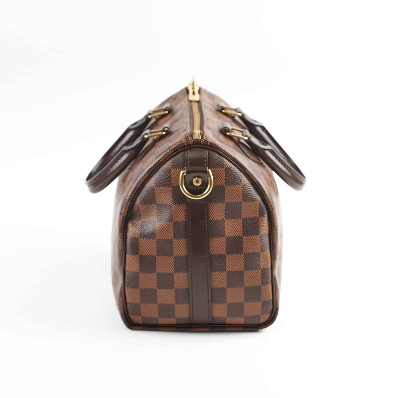 Louis Vuitton Speedy 25 BandouliereDamier Ebene (Reserved) | AlmaBagz - Image 2