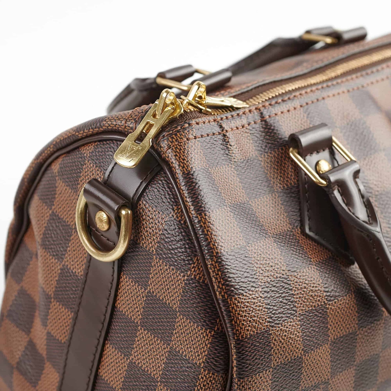 Louis Vuitton Speedy 25 BandouliereDamier Ebene (Reserved) | AlmaBagz - Image 8