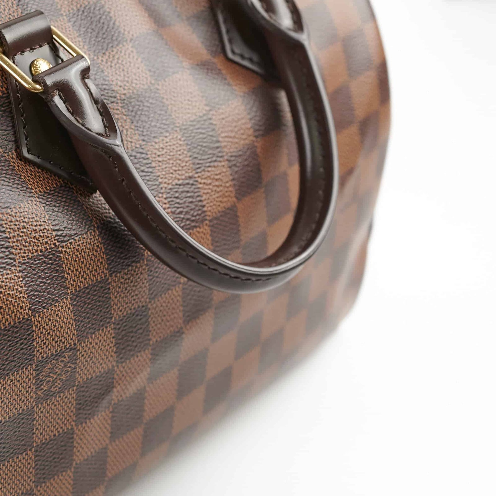 Louis Vuitton Speedy 25 BandouliereDamier Ebene (Reserved) | AlmaBagz - Image 7