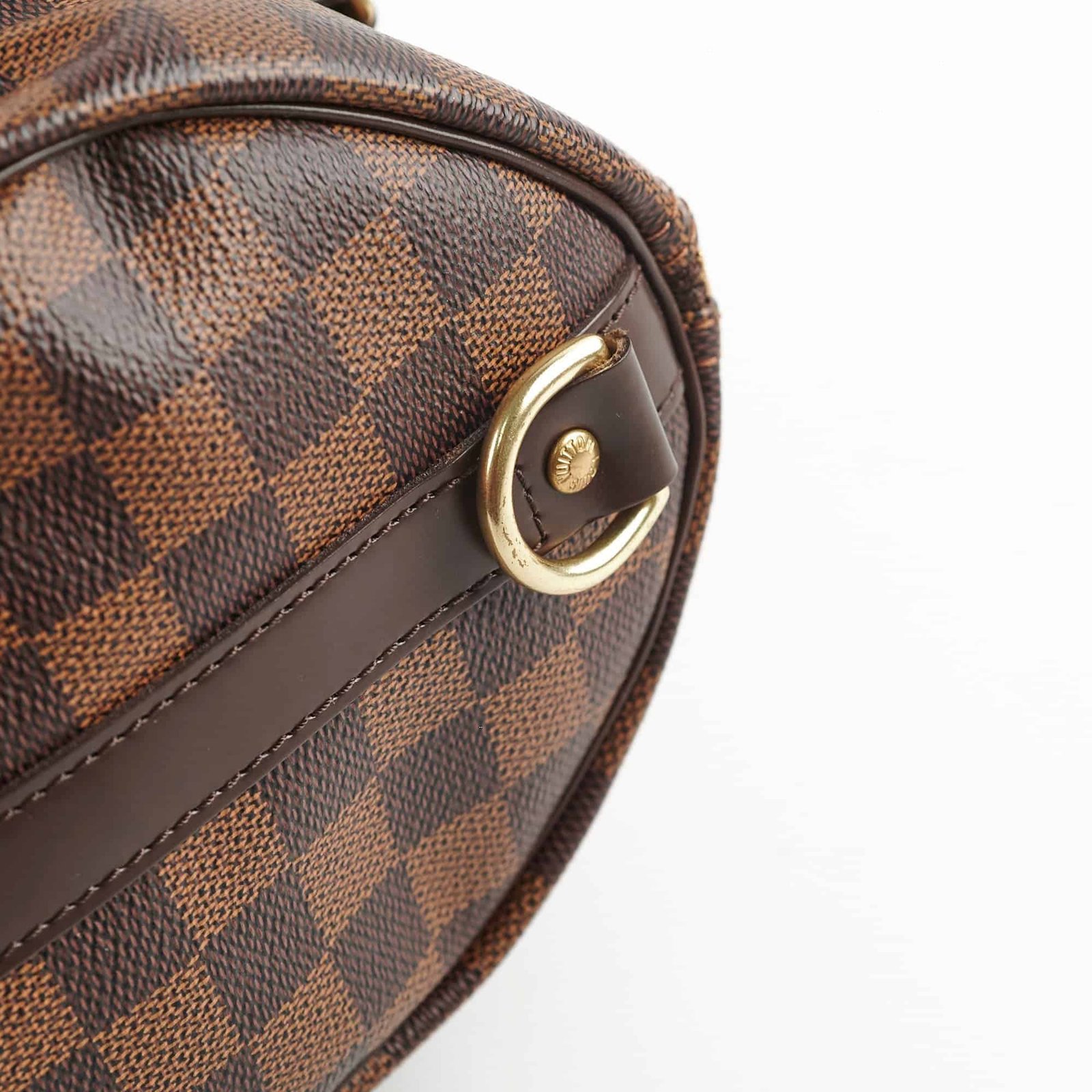 Louis Vuitton Speedy 25 BandouliereDamier Ebene (Reserved) | AlmaBagz - Image 6