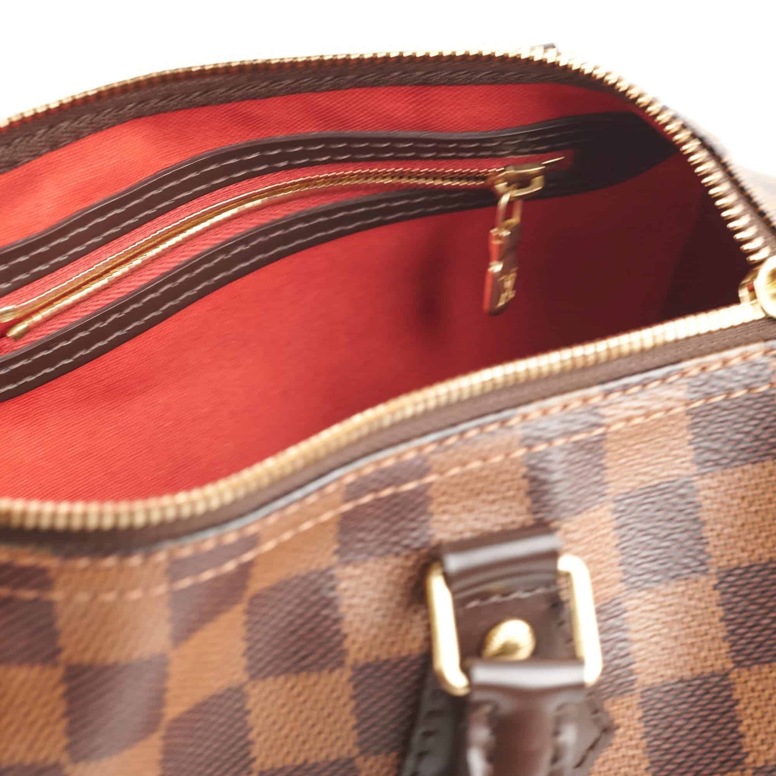 Louis Vuitton Speedy 25 BandouliereDamier Ebene (Reserved) | AlmaBagz - Image 4