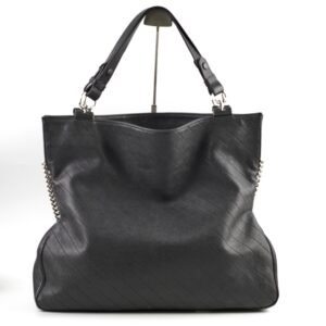 Gucci Soft Leather Large Tote Black | AlmaBagz