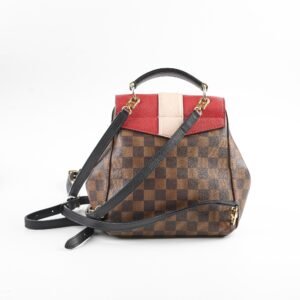 Louis Vuitton Clapton Backpack Damier Ebene Pink | AlmaBagz