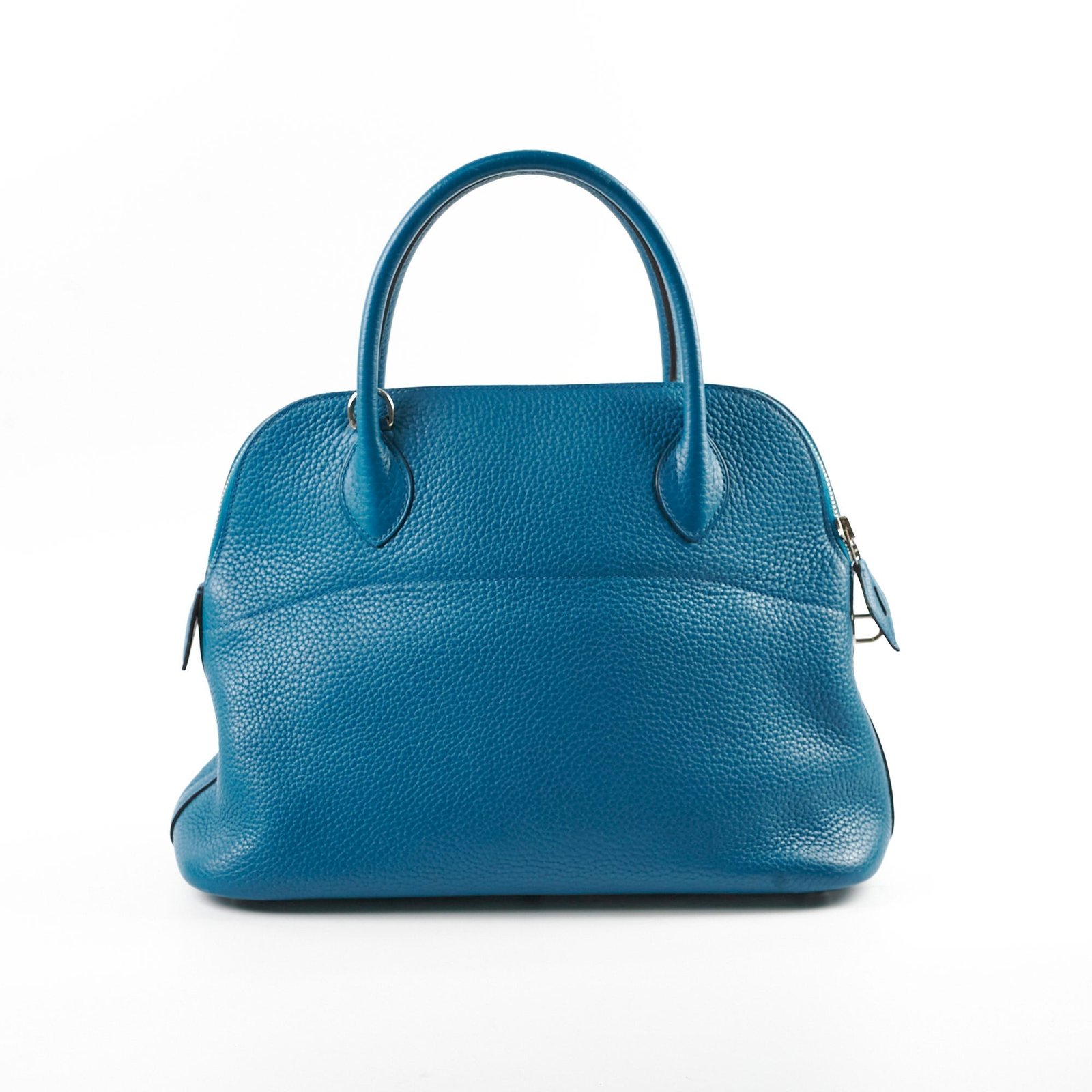 Hermes Bolide 31 Vert Bosphore Clemence G Square | AlmaBagz