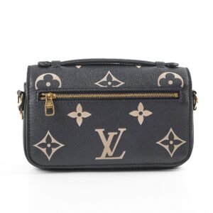 Louis Vuitton Pochette Metis East West Bag Black/Beige | AlmaBagz