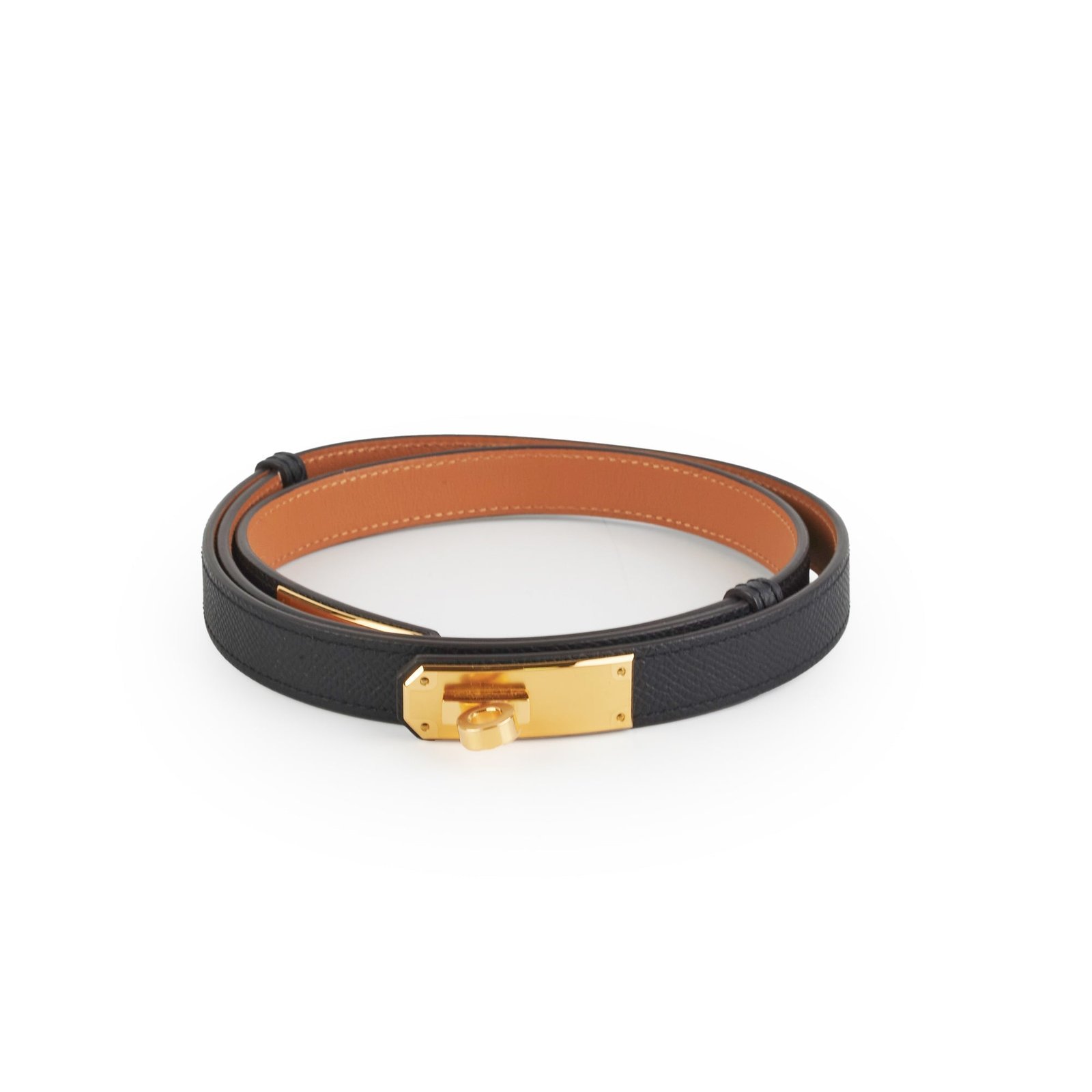 Hermes Kelly 18 Pocket Belt Noir | AlmaBagz - Image 2