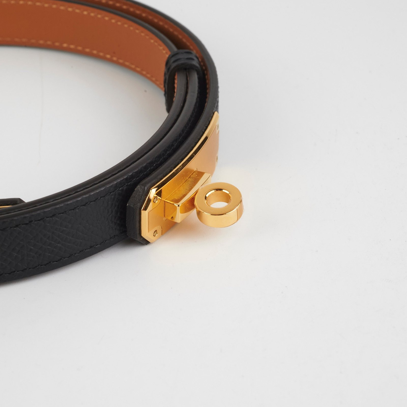 Hermes Kelly 18 Pocket Belt Noir | AlmaBagz - Image 6