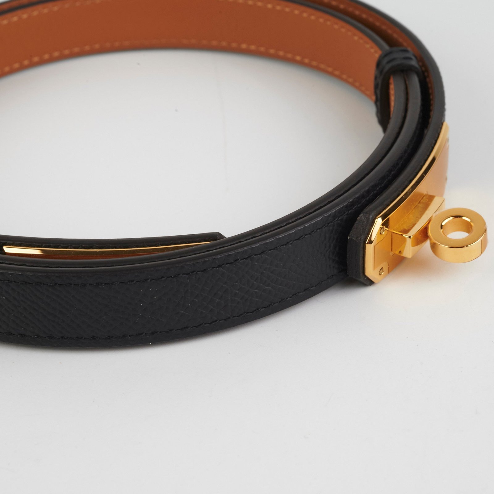 Hermes Kelly 18 Pocket Belt Noir | AlmaBagz - Image 5