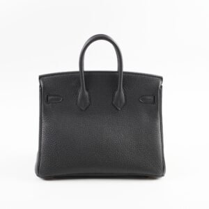 Hermes Birkin 25 Togo Noir D Stamp 2019 | AlmaBagz