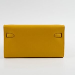 Hermes Kelly To Go Yellow Epsom  - Stamp Z | AlmaBagz