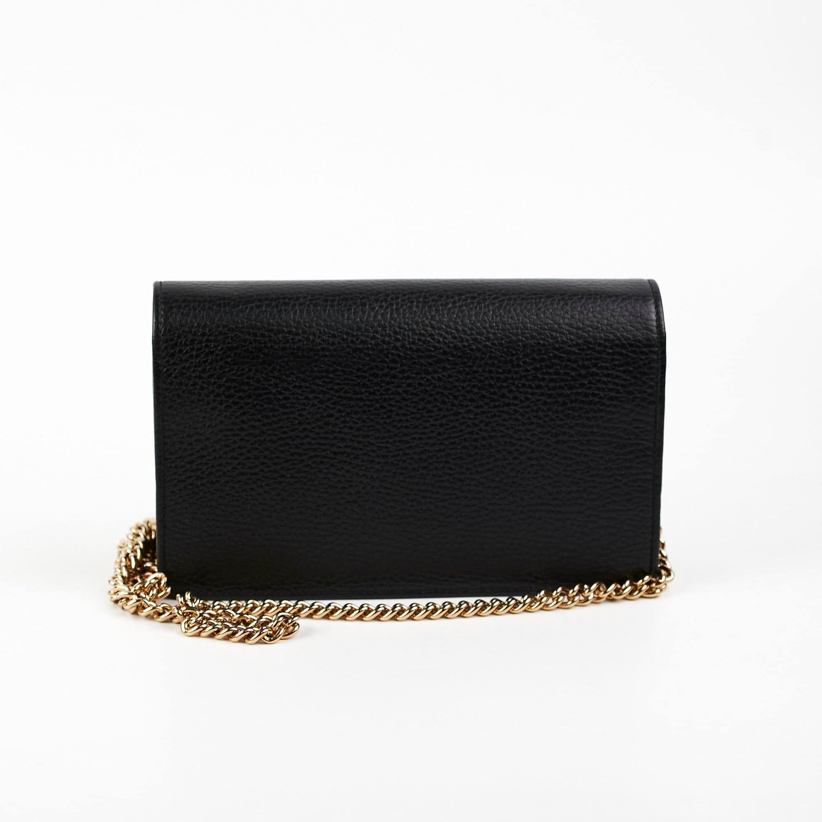 Gucci Black Wallet On Chain WOC | AlmaBagz