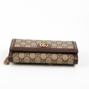 Gucci Ophidia GG Supreme Wallet on Chain WOC | AlmaBagz