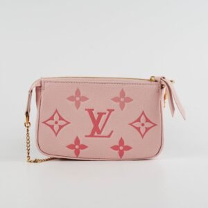 Louis Vuitton By The Pool Pink Mini Pochette | AlmaBagz