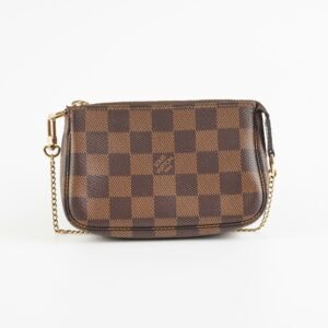 Louis Vuitton Mini Pochette Damier Ebene | AlmaBagz