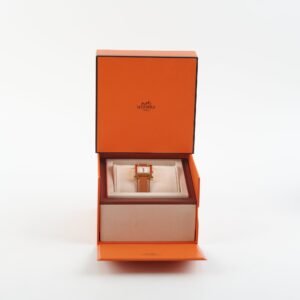 Hermes Heure Watch Small 25mm Gold | AlmaBagz