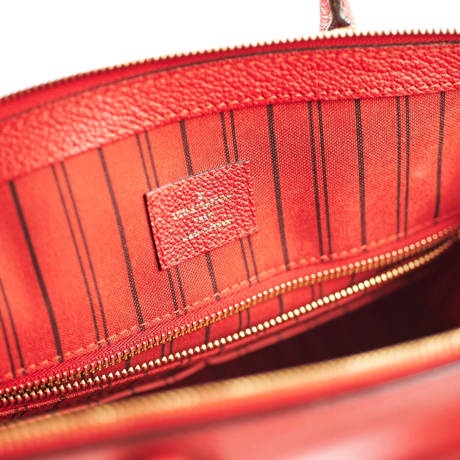 Louis Vuitton Pont Neuf Empriente Bag Red | AlmaBagz - Image 4
