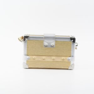ITEM 9 - Louis Vuitton Petite Malle Gold/Silver | AlmaBagz