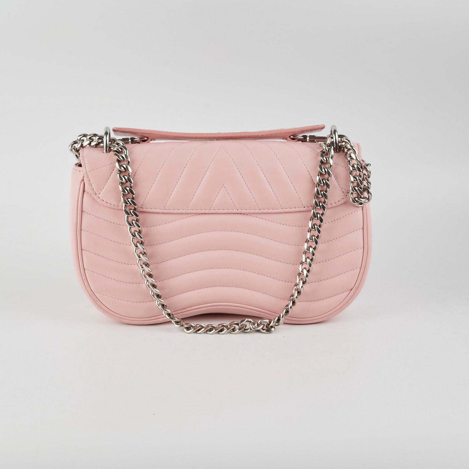 Louis Vuitton New Wave MM Pink Chain Bag | AlmaBagz