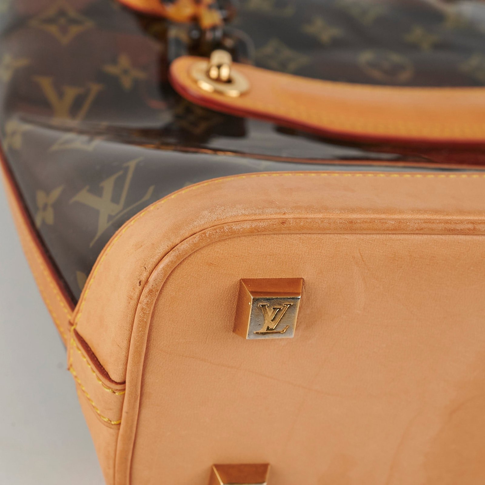 Louis Vuitton PVC Monogram Vintage Tote | AlmaBagz - Image 14