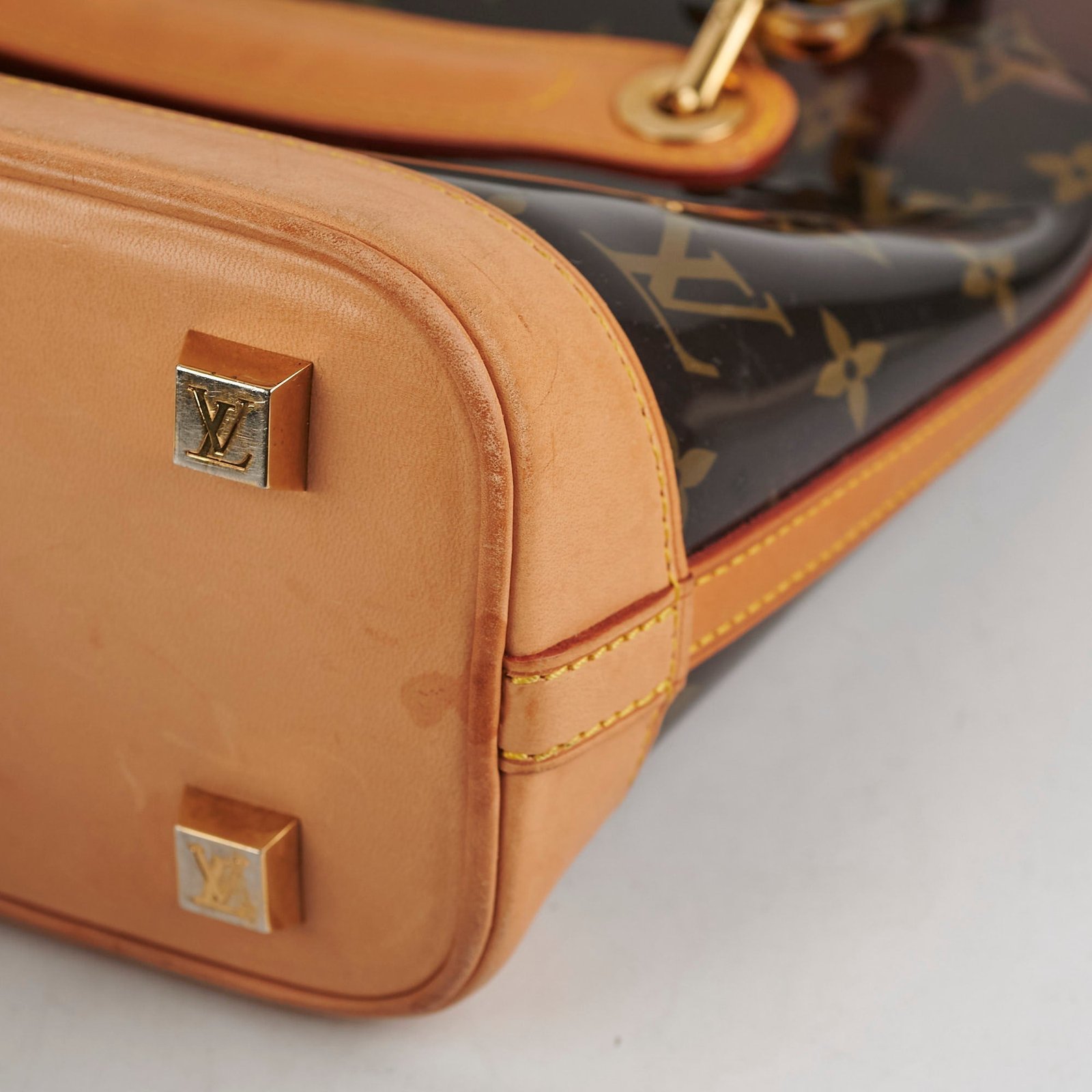 Louis Vuitton PVC Monogram Vintage Tote | AlmaBagz - Image 16