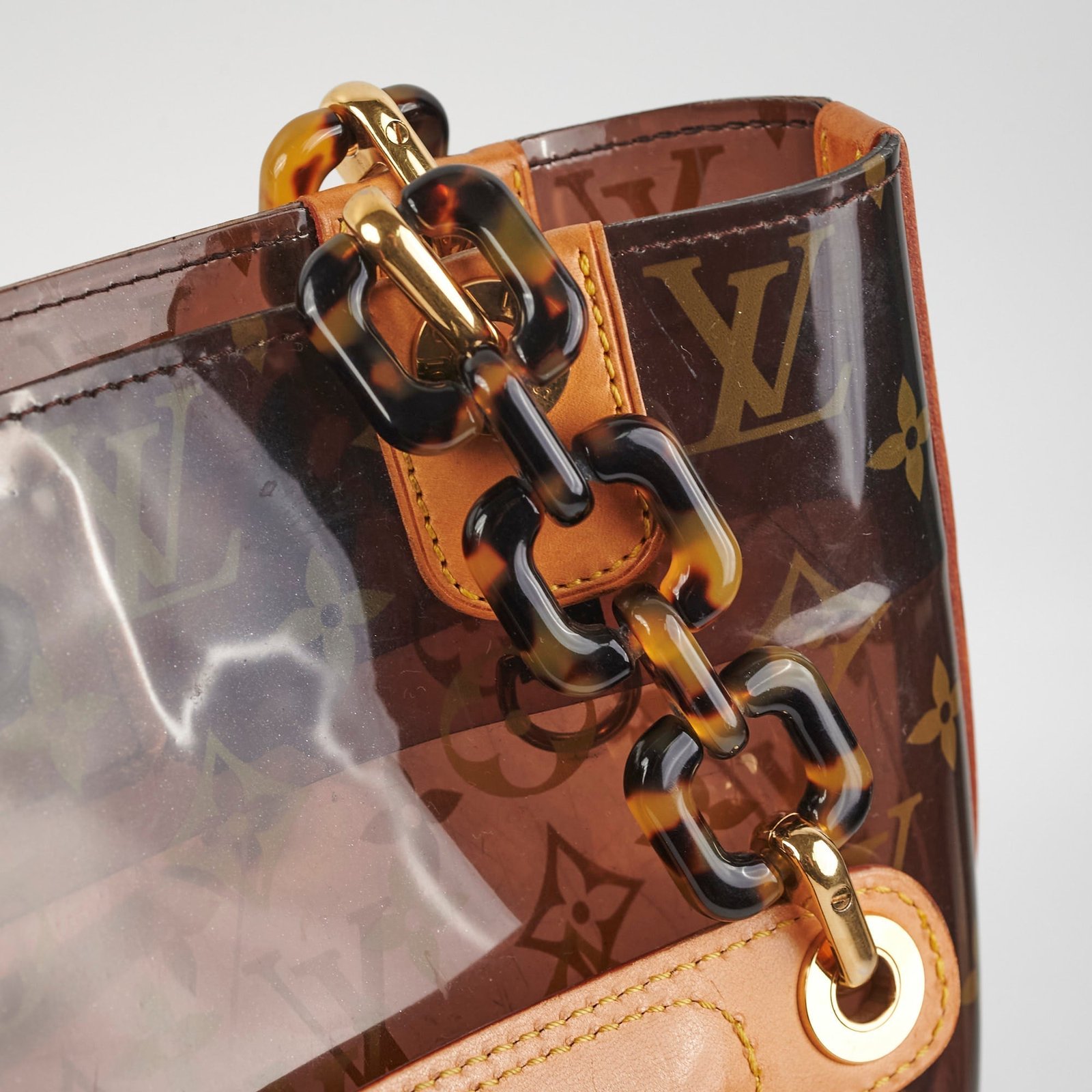Louis Vuitton PVC Monogram Vintage Tote | AlmaBagz - Image 5