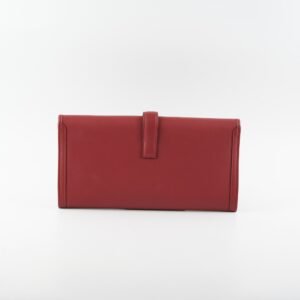 Hermes Jige Elan 29 Veau Swift Clutch Rouge Stamp X | AlmaBagz