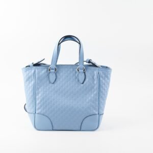 Gucci Guccissima Tote Mineral Blue | AlmaBagz