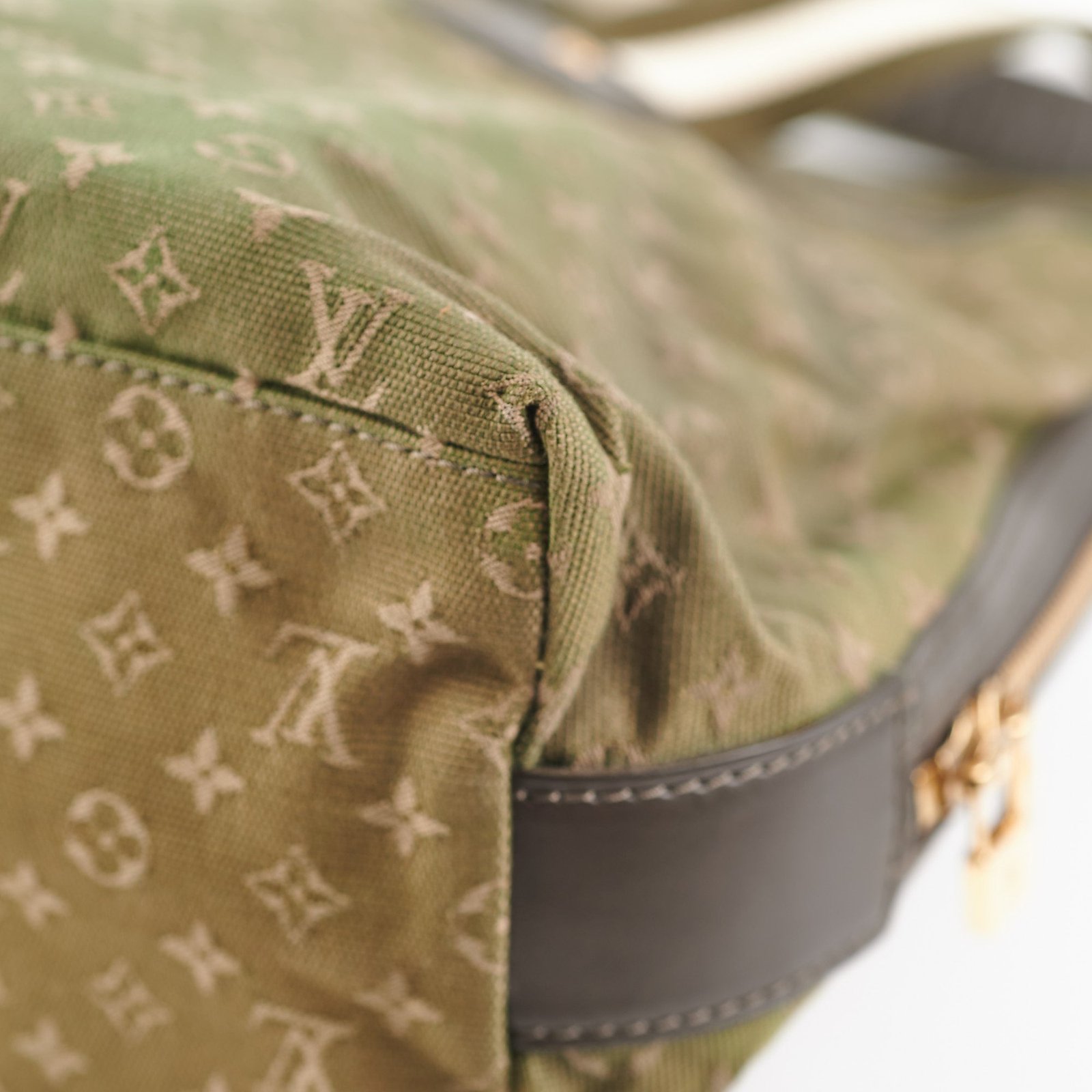 Louis Vuitton Sac Mary Denim Green | AlmaBagz - Image 11