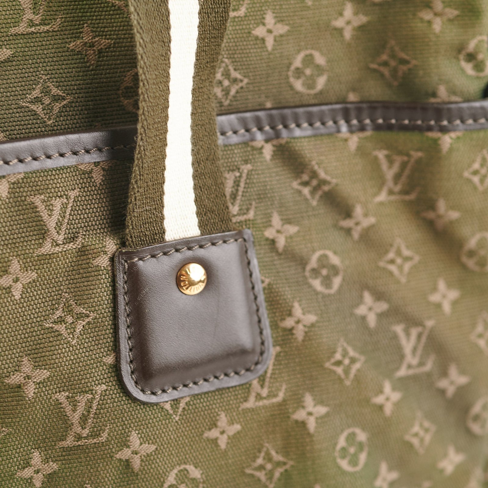 Louis Vuitton Sac Mary Denim Green | AlmaBagz - Image 5