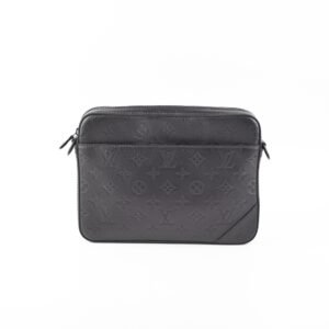 ITEM 30 - Louis Vuitton Messenger Black Empreinte Leather | AlmaBagz
