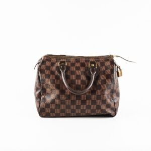 ITEM 21 - Louis Vuitton Speedy 25 Damier Ebene | AlmaBagz