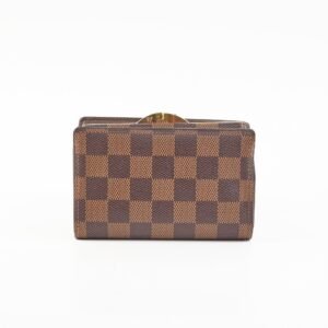 Louis Vuitton French Purse Damier Ebene | AlmaBagz