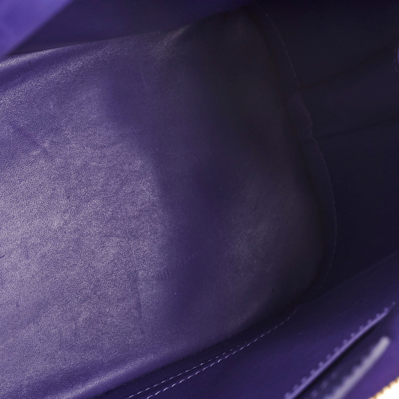 Louis Vuitton Ostrich Purple Alma PM | AlmaBagz - Image 4